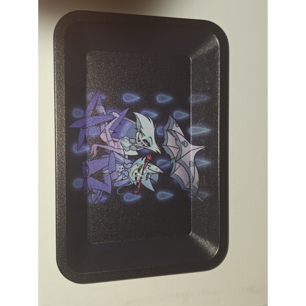 Angel Husk‎ Small Metal Rolling Tray 7x5 Hazbin Hotel Utility Tin Loser Baby NEW - Picture 4 of 7